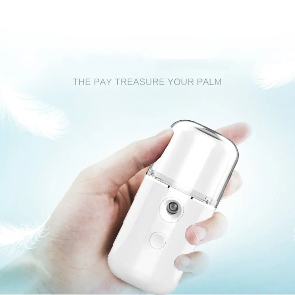 Nano facial Sprayer USB Nebulizer Face steamer Humidifier Hydrating Anti-aging Wrinkle Women Beauty Skin Care Tools Santitizer