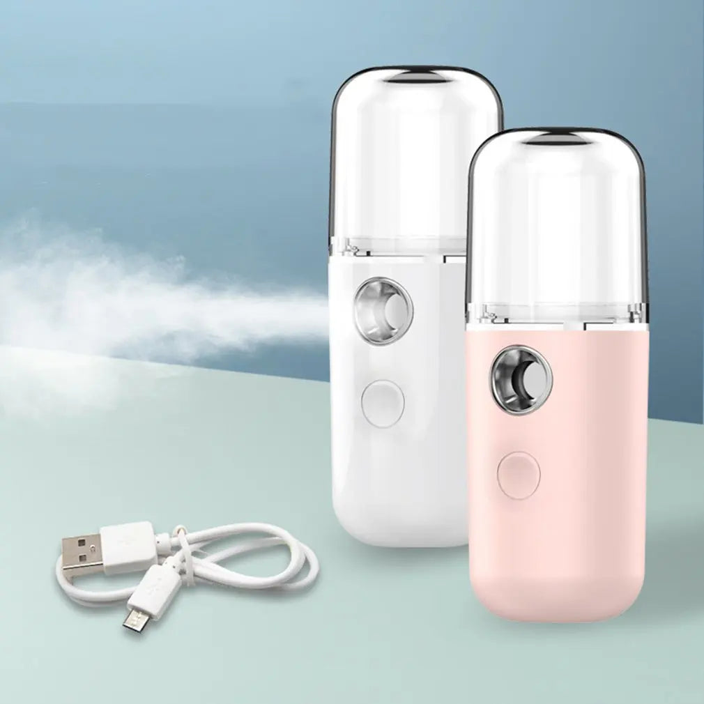Nano facial Sprayer USB Nebulizer Face steamer Humidifier Hydrating Anti-aging Wrinkle Women Beauty Skin Care Tools Santitizer