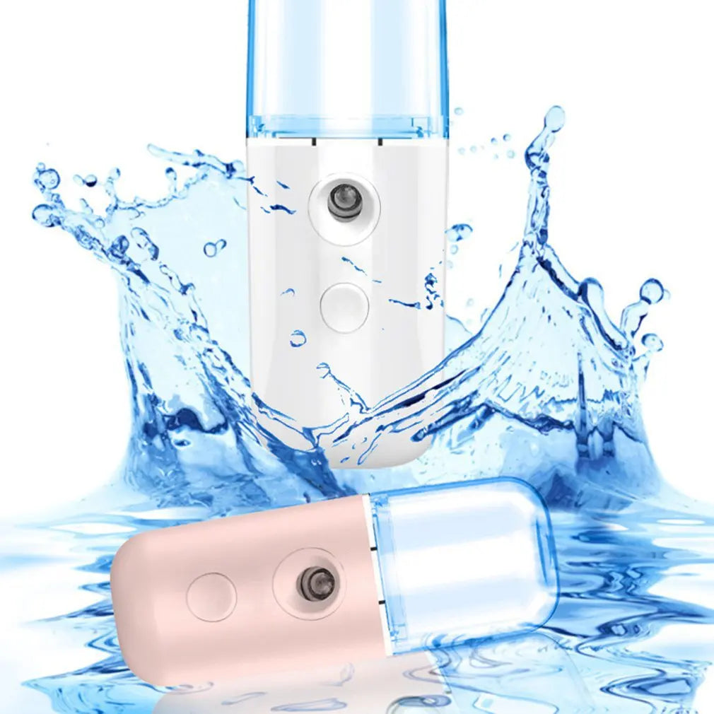 Nano facial Sprayer USB Nebulizer Face steamer Humidifier Hydrating Anti-aging Wrinkle Women Beauty Skin Care Tools Santitizer