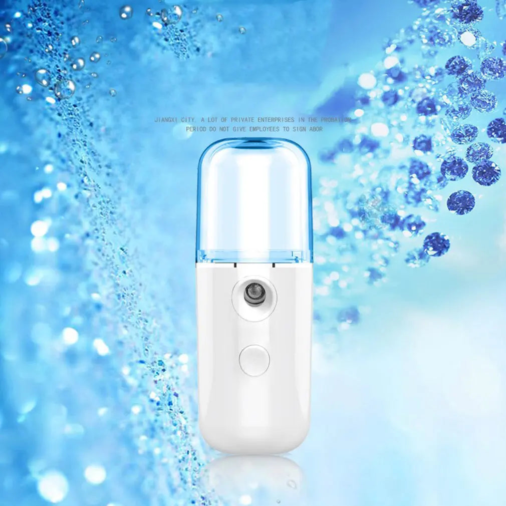 Nano facial Sprayer USB Nebulizer Face steamer Humidifier Hydrating Anti-aging Wrinkle Women Beauty Skin Care Tools Santitizer